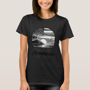 T-shirt Amusante Amérique des Etats-Unis Chemise Golfe des