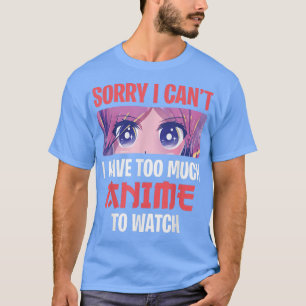 T-shirt Amusante Anime Merch Otaku Manga Lover Ados Filles