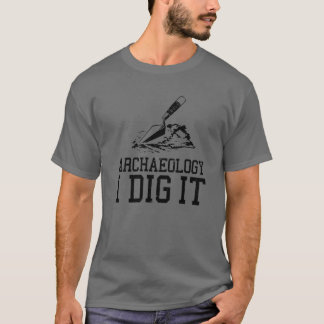 T-shirt Amusante Archéologue Design Hommes Femmes Enfants 