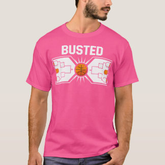 T-shirt Amusante Busted Bracket Conception du tournoi de b