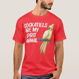 T-shirt Amusante Cockatiel Oiseau Parrot 9
