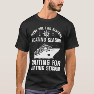 T-shirt Amusante Conception De Bateau Homme Femme Bateau L