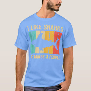 T-shirt Amusante conception de requin pour enfants Hommes