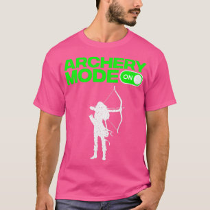 T-shirt Amusante Conception De Tir À L'Arc Pour Enfants Ho