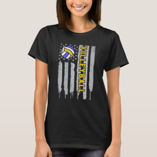 T-shirt Amusante Conception De Volley-Ball Pour Hommes Fem