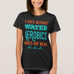 T-shirt Amusante Eau Aérobic Cadeaux Amoureux
