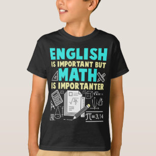 T-shirt Amusante école de Geek des mathématiques