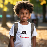 Amusante et mignonne araignée personnalisée avec n