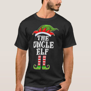 T-shirt Amusante Famille de jumelage L'Oncle Elfe coût de