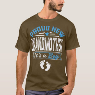T-shirt Amusante Famille Fière Nouvelle Grand-Mère C'est U