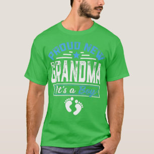 T-shirt Amusante Famille Fière Nouvelle Grand-mère C'est u