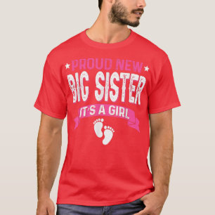 T-shirt Amusante Famille Genre Révèle Fier Nouvelle Grande
