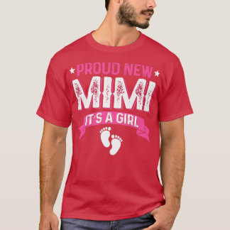 T-shirt Amusante Famille Genre Révéler Fier Nouveau Mimi C