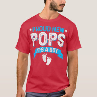 T-shirt Amusante Famille Genre Révéler Fier Nouveaux Pops
