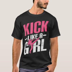 T-shirt Amusante Fille Arts Martiaux Fille Karaté Fille Ki