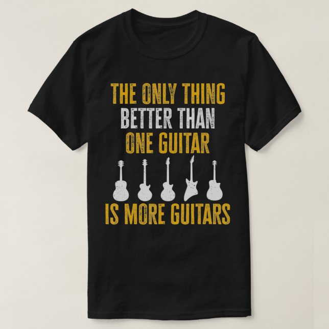 T-shirt Amusante Guitare Lover Guitare passionnée Guita Vi (Design devant)