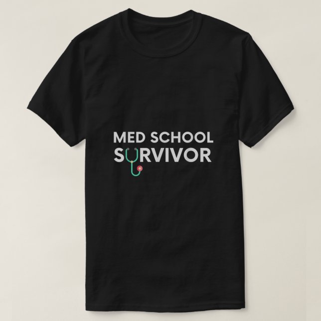 T-shirt Amusante Idée Cadeau De Diplôme D'École Med Pour M (Design devant)