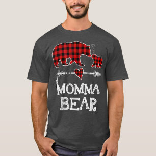 T-shirt Amusante maman ours jumelage famille Noël ours Re