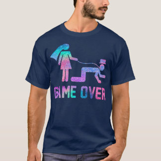 T-shirt Amusante Mariée Et Mème De Chambre Jeu De Mariage 