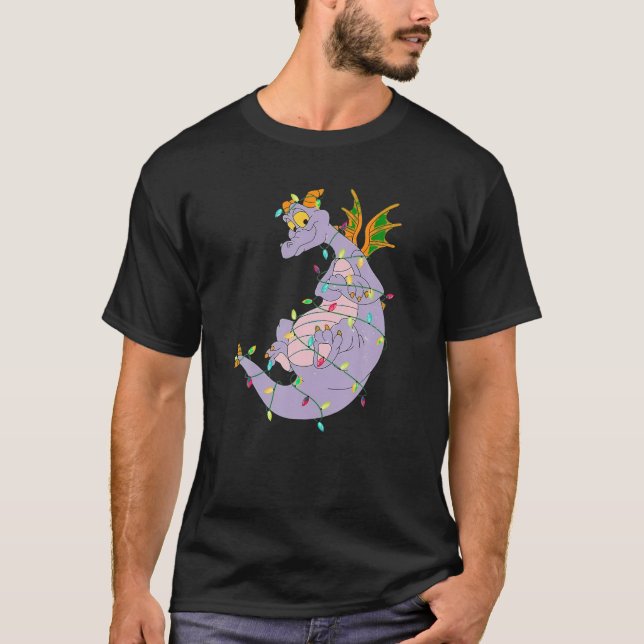 T-shirt Amusante Mignonne Feux de Figuier Animaux de Noël (Devant)