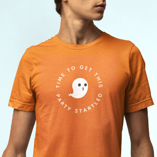 T-shirt Amusante Mignonne Halloween Ghost Party Pun
