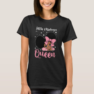 T-shirt Amusante Petite Fille Melanin Histoire Noire Tod M