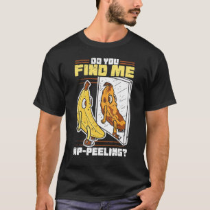 T-shirt Amusante Plaisanterie de banane Fruit Peel Pun Pla
