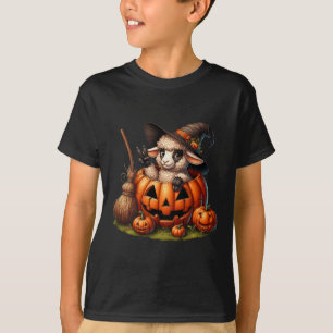 T-shirt Amusante sorcière mouton Citrouille Halloween Homm