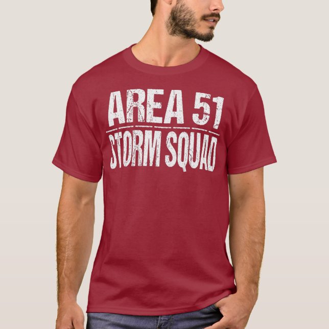 T-shirt Amusante zone 51 Storm Squad (Devant)