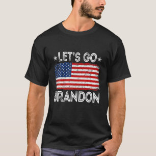 T-shirt Amusants Allons Brandon Tee Lets Go Brandon Americ