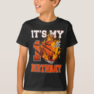 T-shirt Amusants C'est mon 10e anniversaire 10 ans Basketb