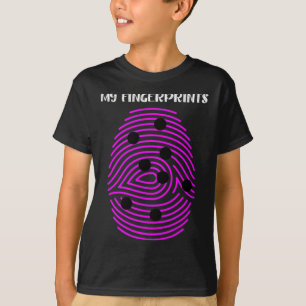 T-shirt Amusants en empreintes digitales T1d Type 1 Sensib