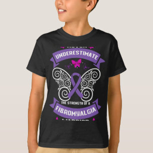 T-shirt Amusants Fibromyalgie Guerrier Sensibilisation 1