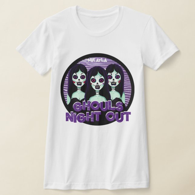 T-shirt Amusants Gouls Night Out (Poser)