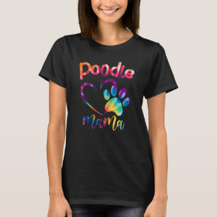 T-shirt Amusants Poodle Mama Animaux de compagnie Vêtement