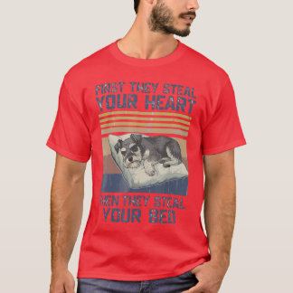 T-shirt Amusants propriétaires de chiens schnauzer miniatu