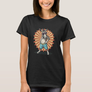 T-shirt Amusants regarder âne en short costume pour les ga