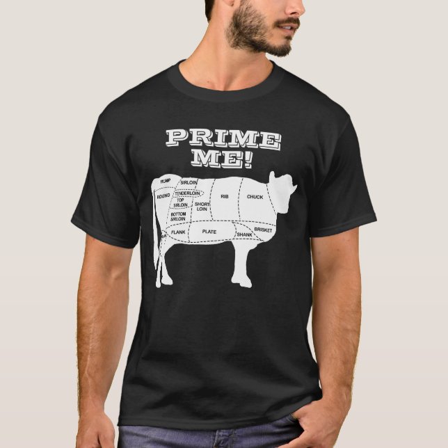 T-shirt Amuse-Moi Vache Drôle (Devant)