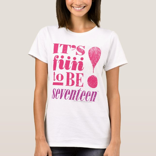 T-shirt Amusement 2 B 17-Magenta (Devant)