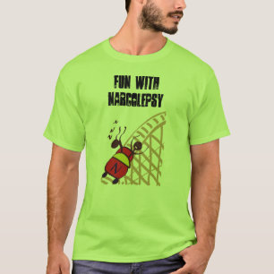 T-shirt Amusement avec la narcolepsie