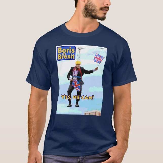 T-shirt Amusement Boris graphique Johnson Brexit d'image (Devant)