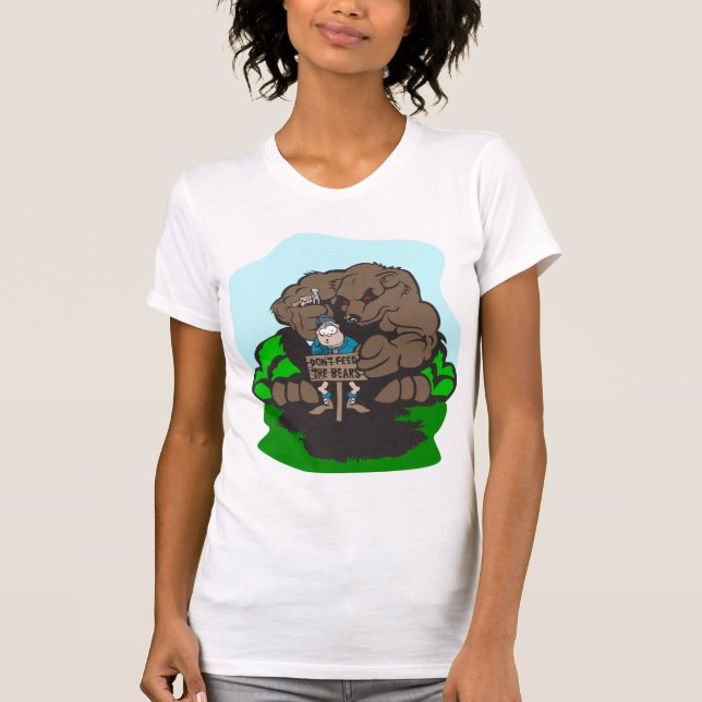 T-shirt Amusement Camping (Devant)