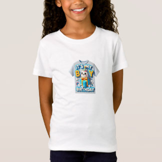 T-Shirt Amusement Cartoon : Anniversaire Joie