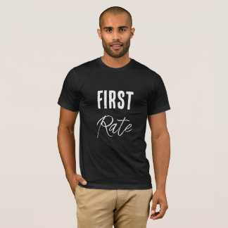 T-shirt Amusement de première qualité et vanité blanche av