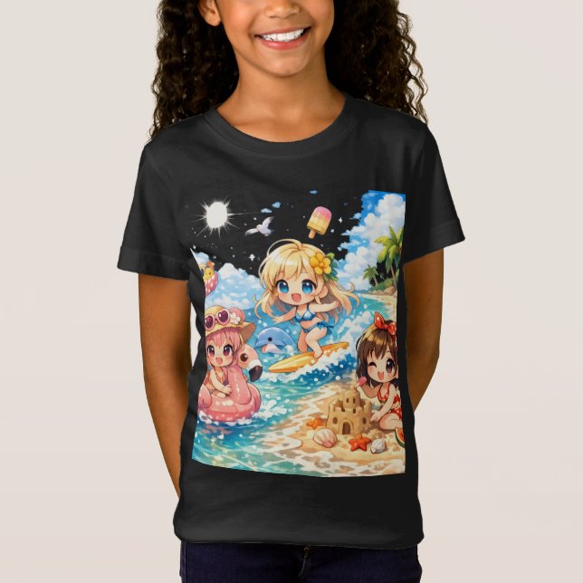 T-Shirt Amusement d'été (Devant)