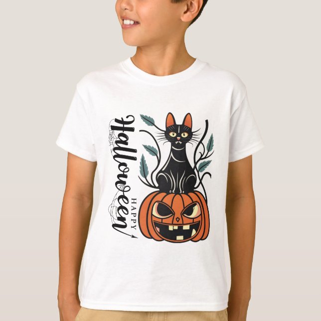 T-shirt Amusement d'Halloween (Devant)