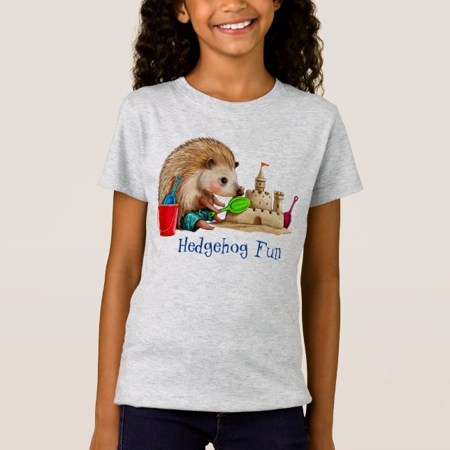 T-Shirt Amusement du hérisson (Devant)