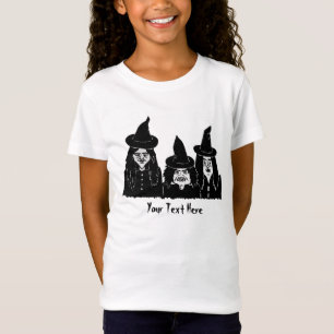 T-Shirt amusement effrayant de Halloween de sorcières