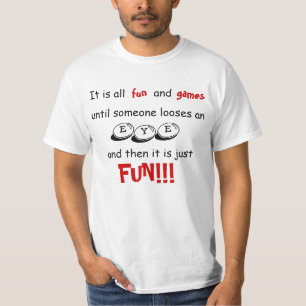 T-shirt Amusement et jeux