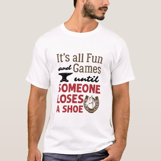 T-shirt Amusement et jeux de mariés jusqu'à ce que quelqu' (Devant)